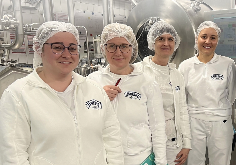 Unser QM-Team von rechts nach links: Franziska Steiner, Astrid Masch, Katrin Merkle, Lisa Schmiech